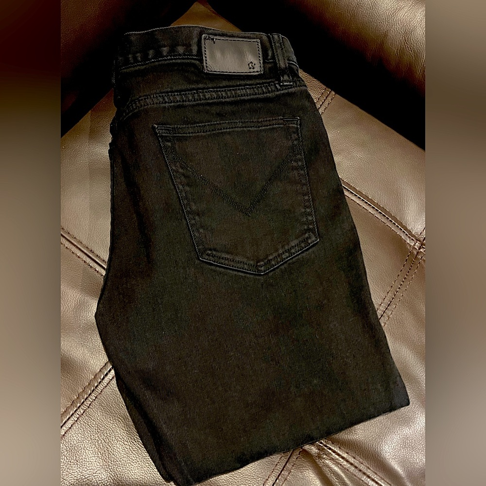 John Varvatos Bowery Jean Jet Black 33